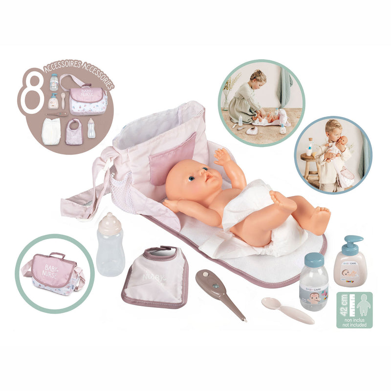 Load image into Gallery viewer, Smoby - Baby Nurse Luiertas 8dlg.
