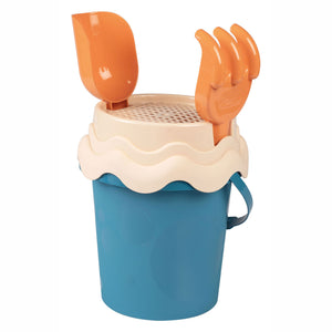 Smoby green strandset blauw, 3dlg.