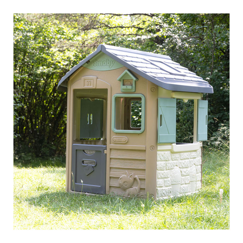 Load image into Gallery viewer, Smoby jura lodge speelhuis
