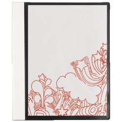 Showalbums office depot pp a4 25 x 31 mm zwart 10 hoesjes insteekhoes rugetiket