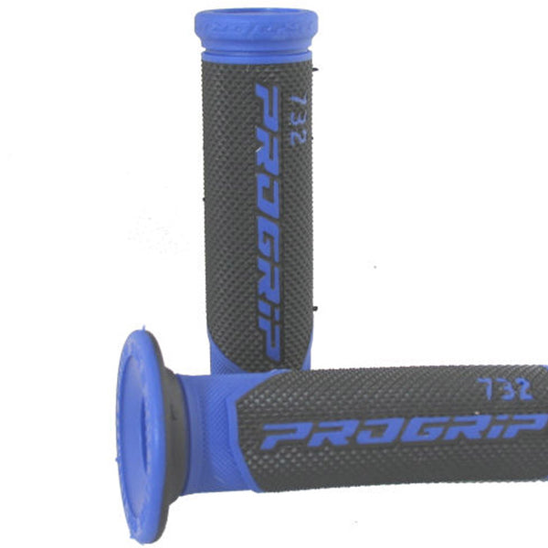 Handvatset Pro grip 732 zwart blauw