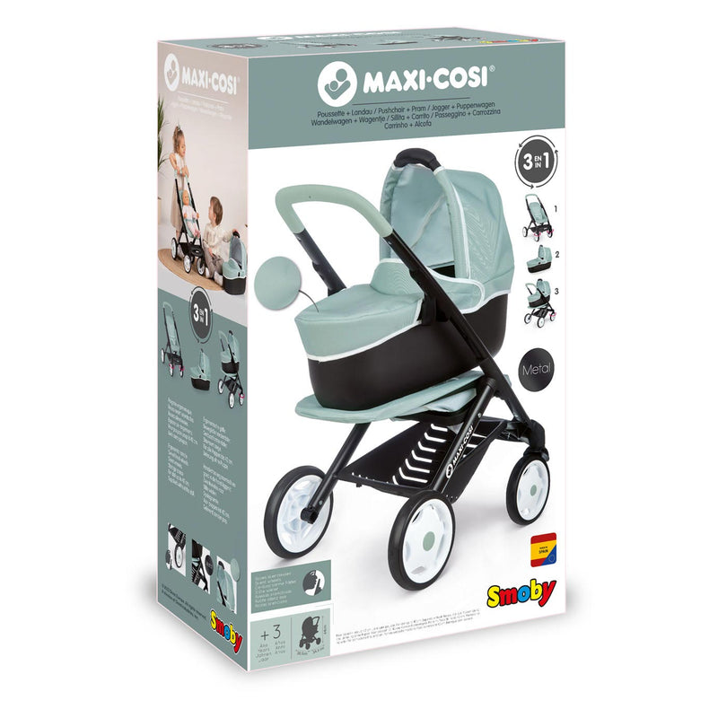 Load image into Gallery viewer, Smoby - Maxi-Cosi Poppenwagen Sage 3in1
