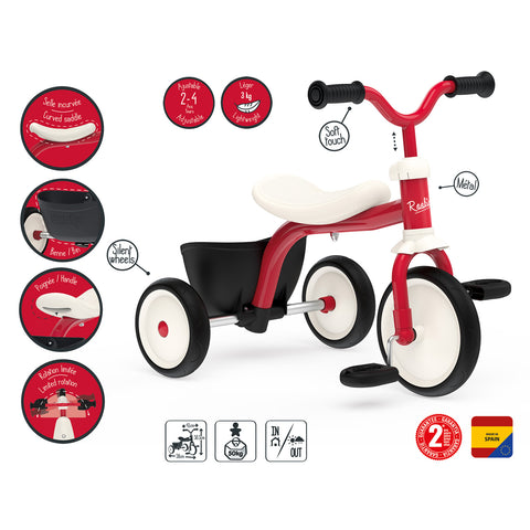 Smoby rookie trike driewieler