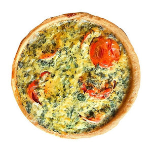 Quiche spinazie tomaat (24 x 150gr)