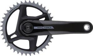 Sram force 1 d2 axs dub dm 1x12-speed carbon powermeter crankset