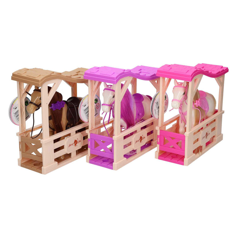 Chargez l'image dans la visionneuse de la galerie, Paard in stal - 17x16x5cm
