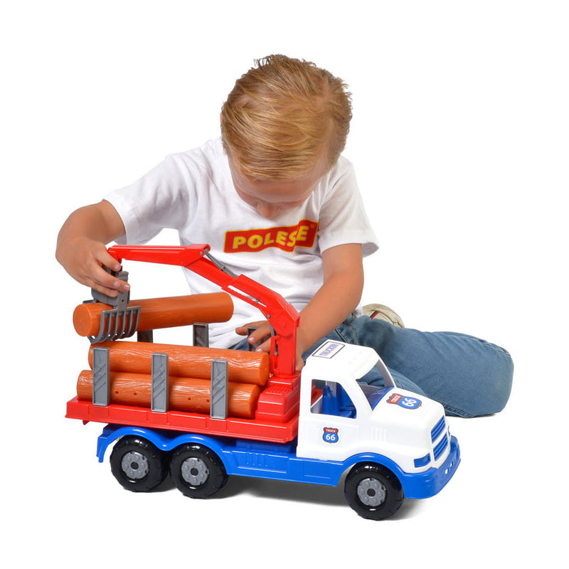 Cargue la imagen en el visor de la galería, Cavallino truck 66 xl torpedo vrachtwagen met hout
