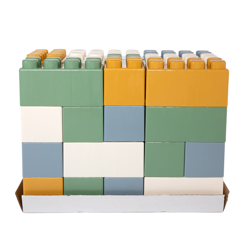 Load image into Gallery viewer, Cavallino Toys Bouwblokken XXL Pastelkleuren, 45dlg.
