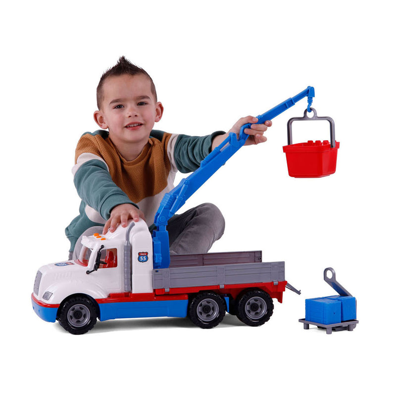 Load image into Gallery viewer, Cavallino torpedo kraan vrachtwagen, schaal 1:16
