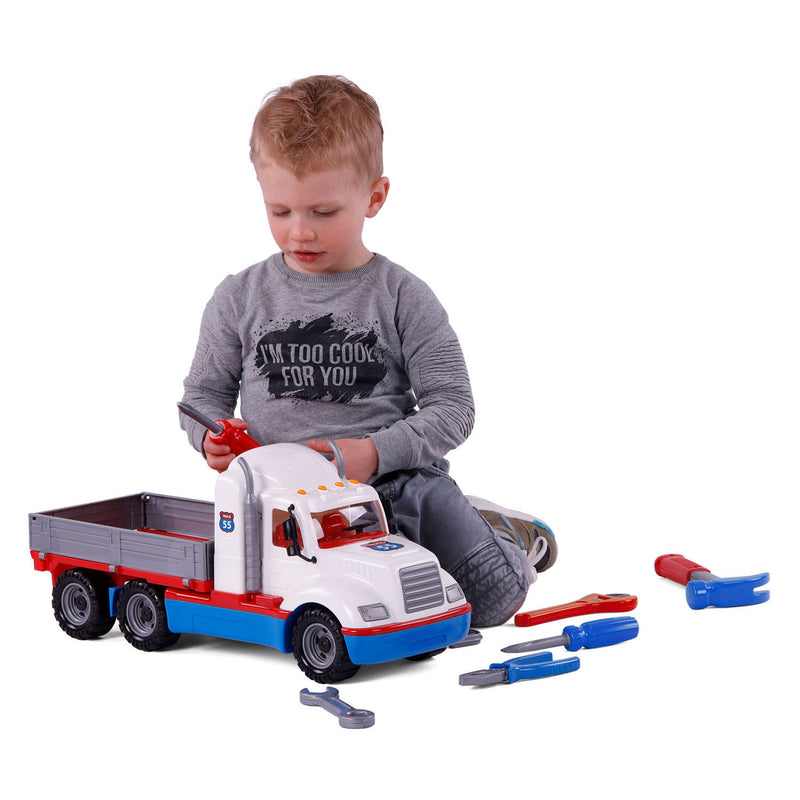 Load image into Gallery viewer, Cavallino torpedo vrachtwagen met 7 gereedschappen, schaal 1:16
