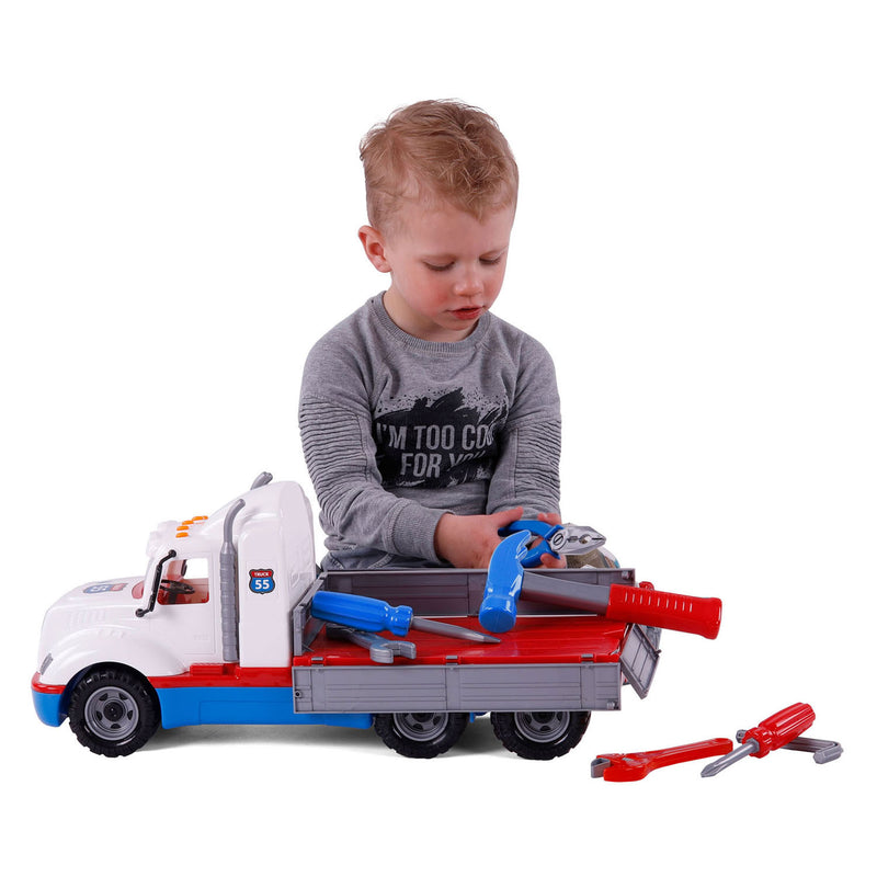 Load image into Gallery viewer, Cavallino torpedo vrachtwagen met 7 gereedschappen, schaal 1:16
