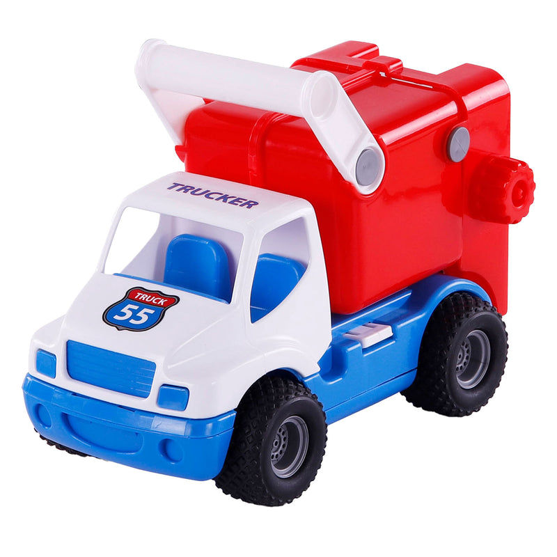 Load image into Gallery viewer, Cavallino grip vuilniswagen met rubberbanden, 29cm
