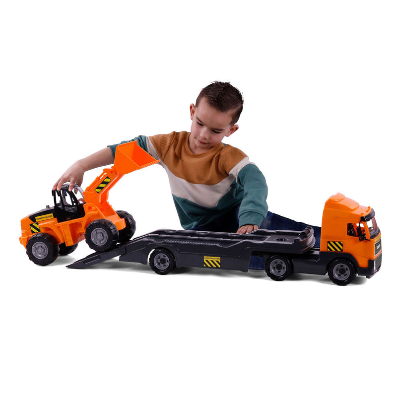 Load image into Gallery viewer, Cavallino vrachtwagen met trailer, schaal 1:16
