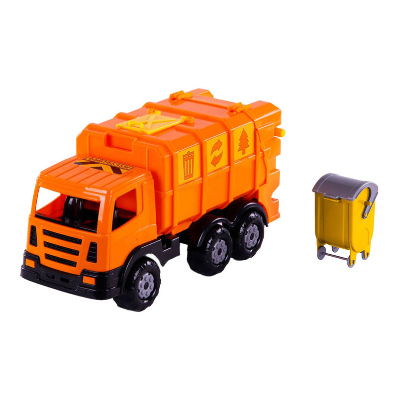 Load image into Gallery viewer, Cavallino xl vuilniswagen oranje, 42cm
