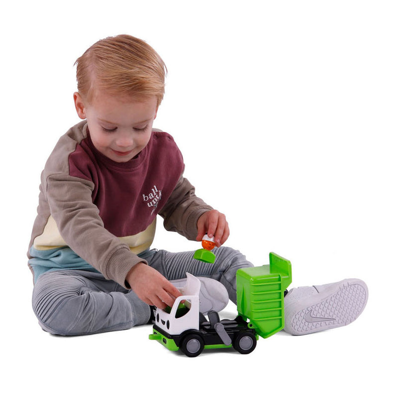 Afbeelding laden in galerijviewer, Cavallino mijn eerste kiepvrachtwagen groen, 19cm
