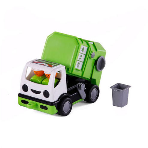 Afbeelding laden in galerijviewer, Cavallino mijn eerste vuilniswagen groen, 19cm

