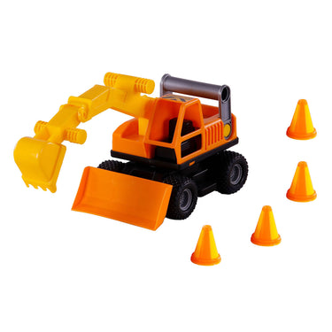 Cavallino grip graafmachine met rubberbanden, 29cm