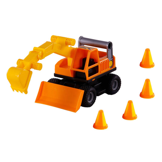 Cavallino grip graafmachine met rubberbanden, 29cm