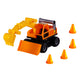 Cavallino grip graafmachine met rubberbanden, 29cm