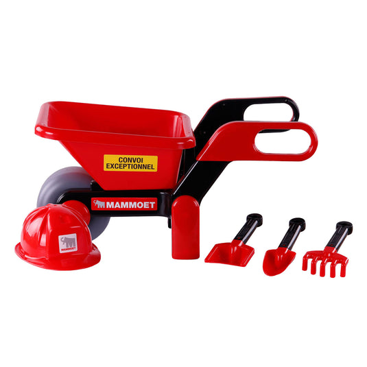 Cavallino mammoet kruiwagen met helm en gereedschap, 5ldg.