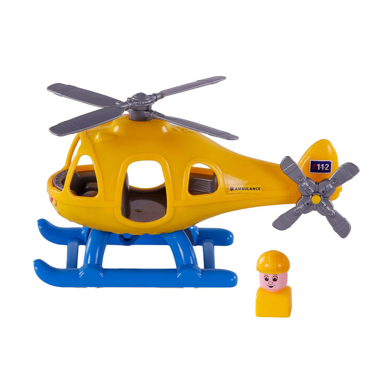 Afbeelding laden in galerijviewer, Cavallino ambulance helikopter met speelfiguur, 29,5cm
