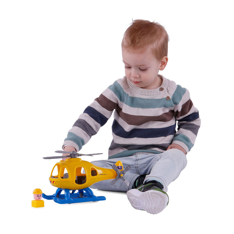 Afbeelding laden in galerijviewer, Cavallino ambulance helikopter met speelfiguur, 29,5cm
