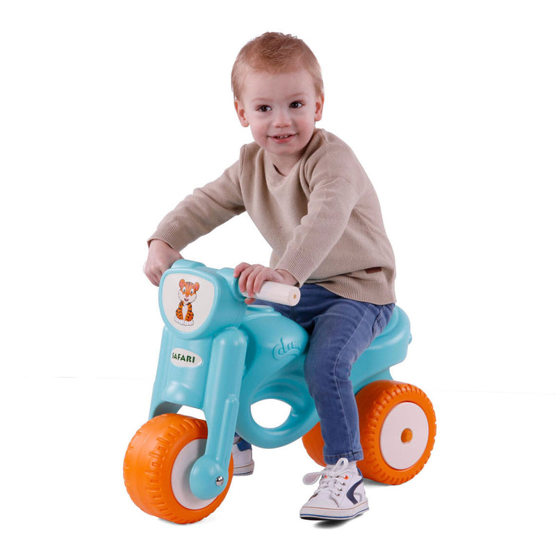 Afbeelding laden in galerijviewer, Cavallino safari motor blauw loopfiets
