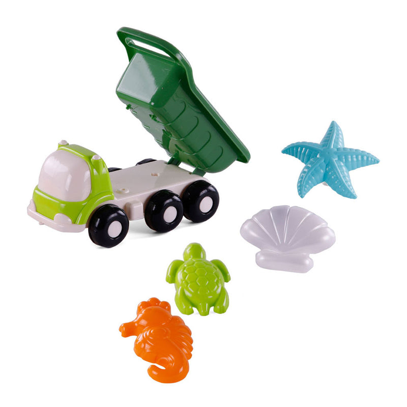 ギャラリービューアに画像をロードする, Cavallino strand kiepwagen met 4 zandvormen groen
