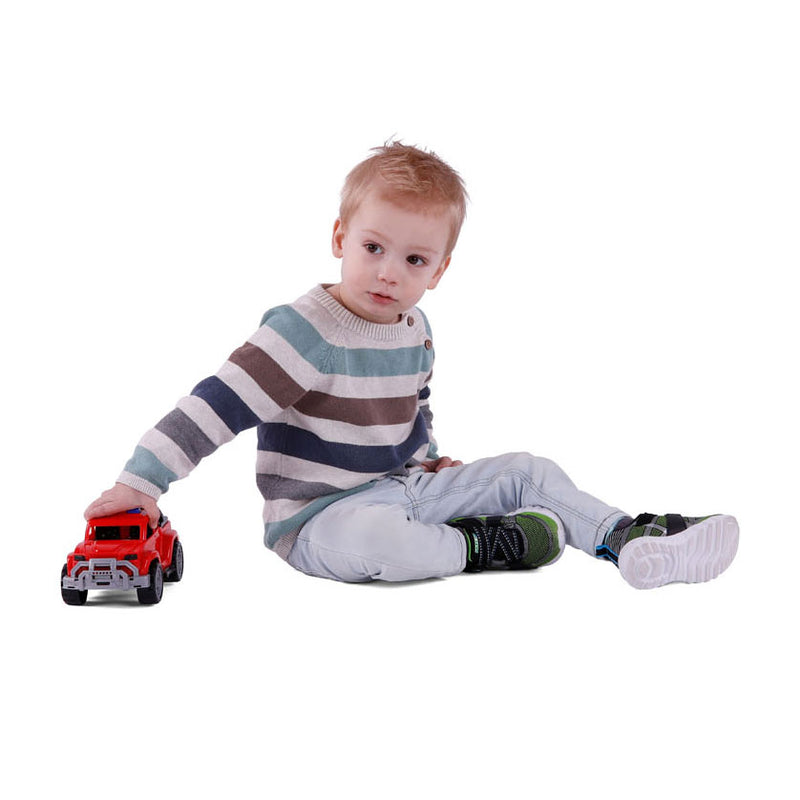 Afbeelding laden in galerijviewer, Cavallino trendy jeep rood, 22cm
