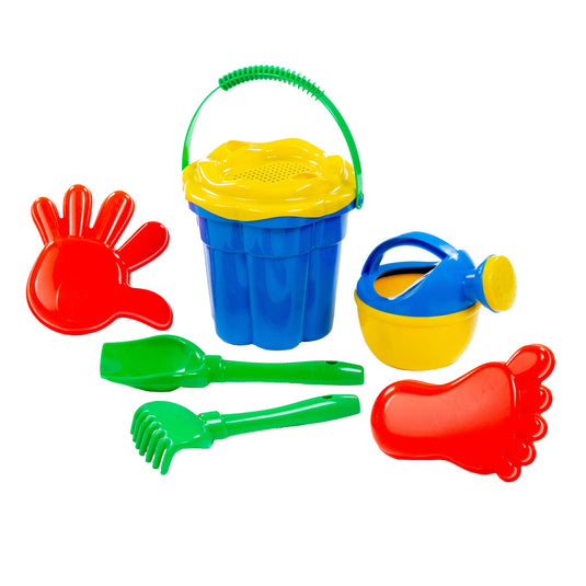 Cavallino klassieke emmerset blauw, 7dlg.