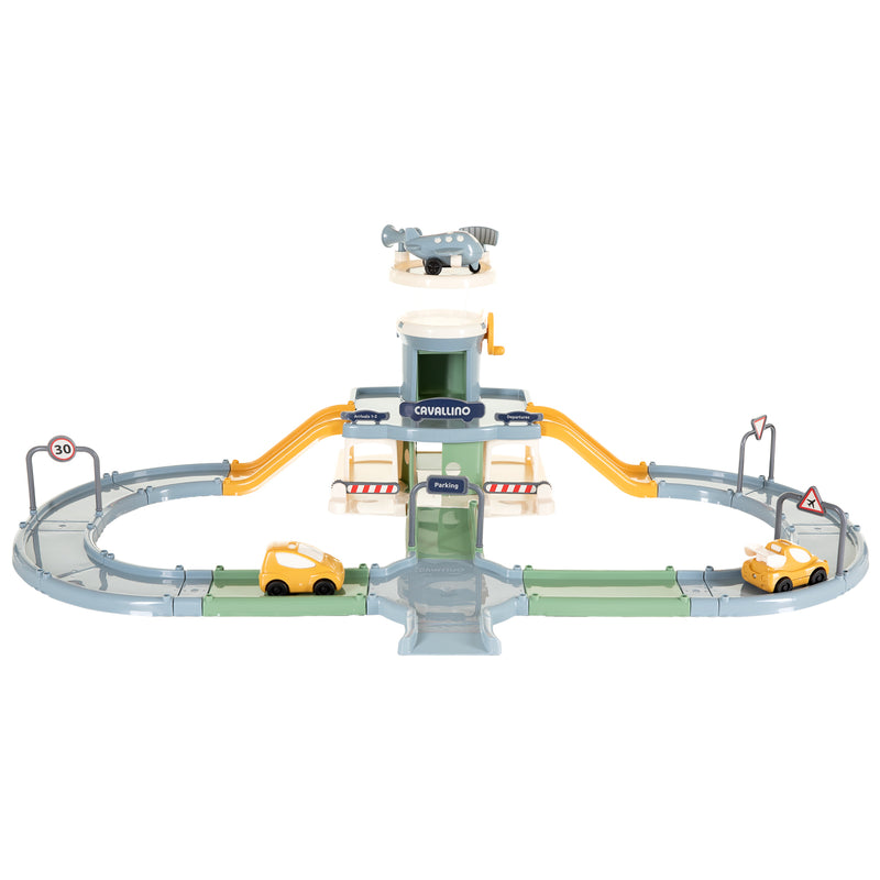 Load image into Gallery viewer, Cavallino luchthaven met parkeergarage en straat pastelkleuren
