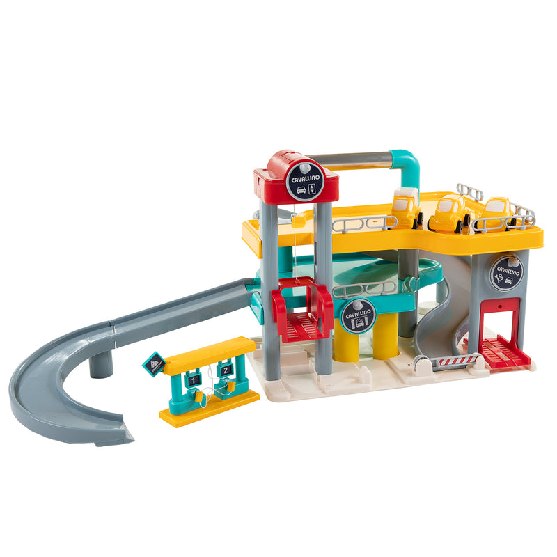 Load image into Gallery viewer, Cavallino luxe garage met auto's
