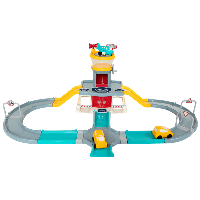 Load image into Gallery viewer, Cavallino luchthaven met parkeergarage en straat
