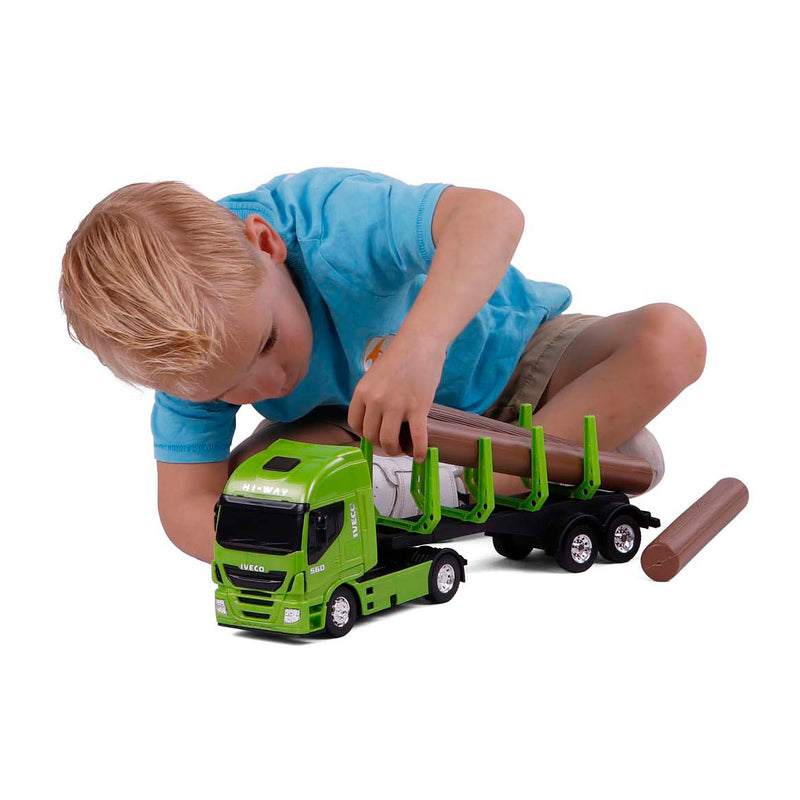 Load image into Gallery viewer, Cavallino iveco boomstam vrachtwagen schaal 1:30
