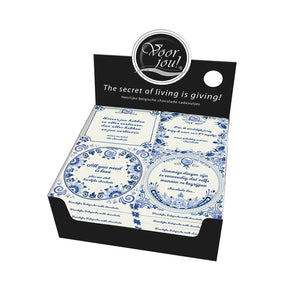 Voor jou tegeltjes chocoladetabletten (24x 90gr)