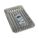Papstar alu grillschalen hoekig 2,5cmx23cmx34cm pak a 5 stuks