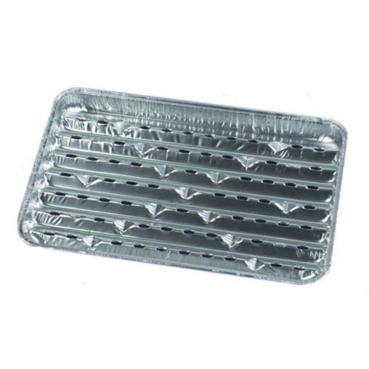 Papstar alu grillschalen hoekig 2,5cmx23cmx34cm pak a 5 stuks