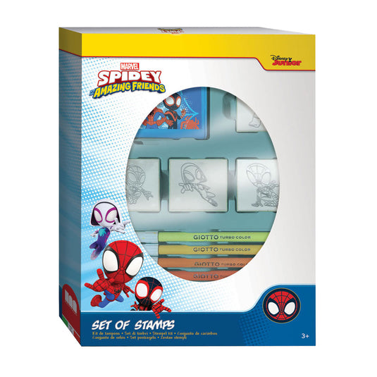 Multiprint spidey stempelset met 4 stempels