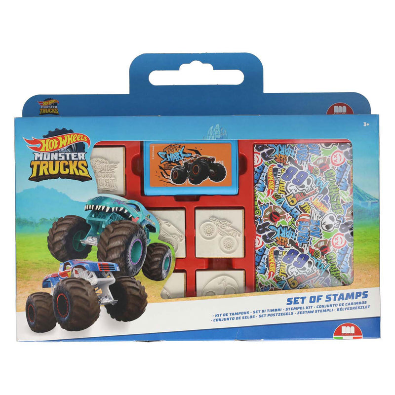 Load image into Gallery viewer, Multiprint hot wheels kleurset met stempels, 41dlg.
