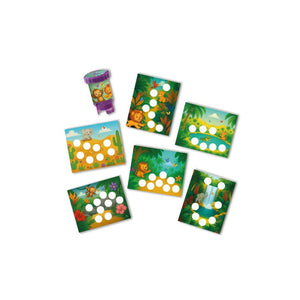 Ses sticker stamper - jungledieren