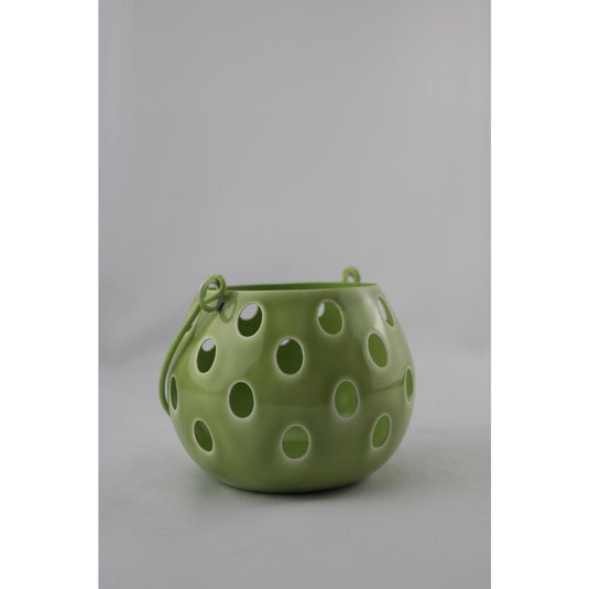 Mansion atmosphere loiret lantaarn m groen 13x13x10cm