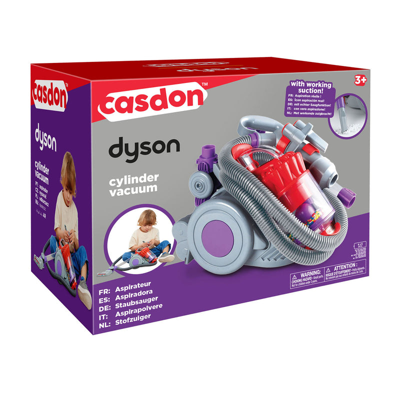Afbeelding laden in galerijviewer, Casdon speelgoed stofzuiger dyson dc22 met realistische zuigkracht.
