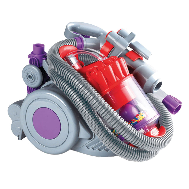 Afbeelding laden in galerijviewer, Casdon speelgoed stofzuiger dyson dc22 met realistische zuigkracht.
