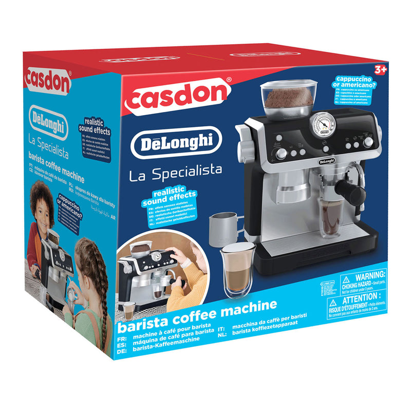 Afbeelding laden in galerijviewer, Casdon delonghi barista speelgoed koffiezetapparaat
