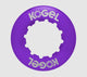 Kogel lockring centerlock compatibel rotor lockring internal paars