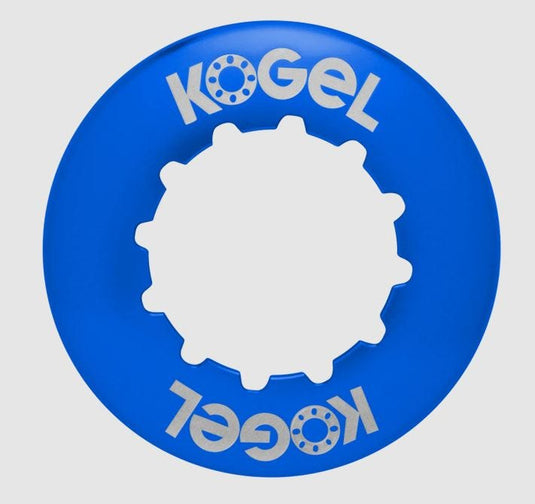 Kogel lockring centerlock compatibel rotor lockring internal blauw