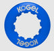 Kogel lockring centerlock compatibel rotor lockring internal blauw