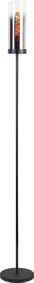 Eglo toothill vloerlamp - e27 - 153,5 cm - zwart ombre effect