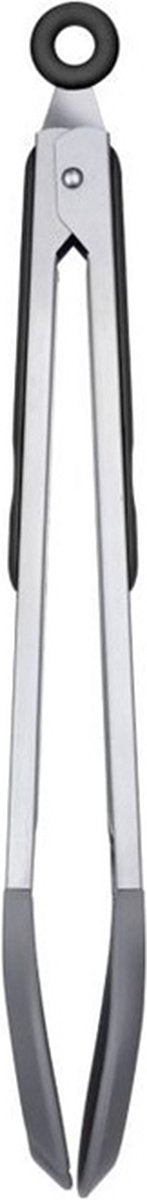 Westmark serveertang saladetang rond rvs siliconen maxi 32,5cm