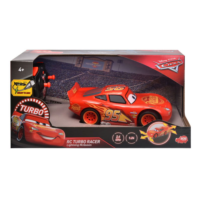 Load image into Gallery viewer, RC Cars 3 Lightning McQueen Turbo Racer
